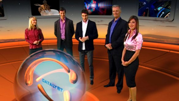 Catalyst's team, before the revamp: Dr Jonica Newby, Dr Paul Willis, Dr Graham Phillips, Dr Mark Horstman and Dr Maryanne Demasi.