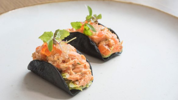 Go-to dish: Smoked trout and avocado tacos.