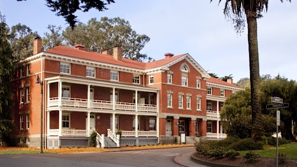 The Inn at the Presidio, a former officers' barracks.