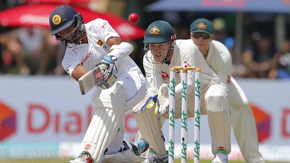 Kusal Mendis played a solid innings.