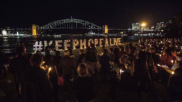 "I'm sure they're going to be seeing this, their families are going to see this and it'll help whatever they are going through right now":  Diana Sayed.