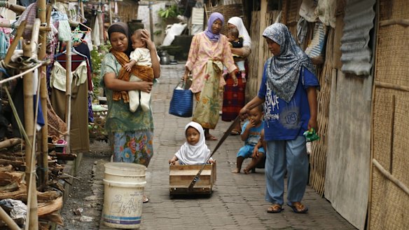 Forty Ahmadiyah families were thrown out of their village in 2010.
