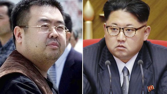 Kim Jong-nam, left, and his half-brother, North Korean dictator Kim Jong-un.