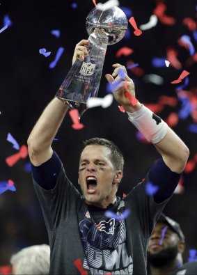 Brady triumphs in 2017.