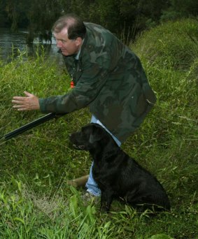 A duck hunter's best mate can be his gun dog.