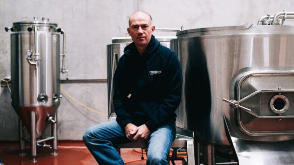 Richard Jeffares, from Two Bays Brewing Co on the Mornington Peninsula.