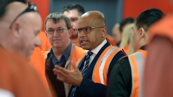Sanjeev Gupta met with Arrium staff in Melbourne.
