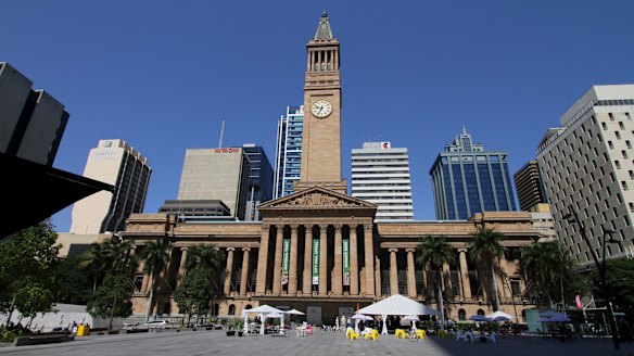 Brisbane City Hall.