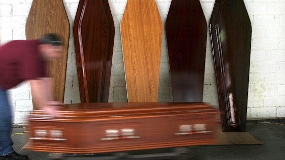 The most expensive place for a burial was Sydney, while Perth was more expensive for cremations.