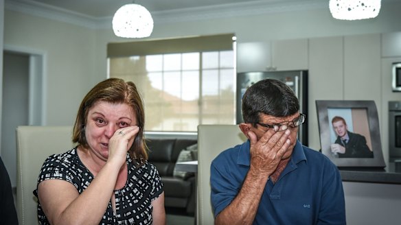 David and Sylvia Veljanovski's son Nick Veljanovski went missing two years ago.