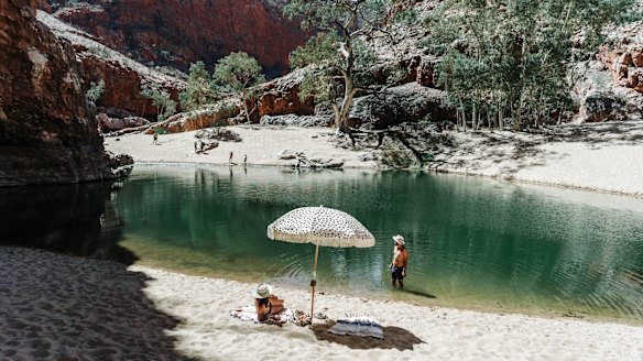 The stunning landscapes of the West MacDonnell Ranges. 