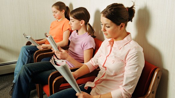 Doctor's waiting room