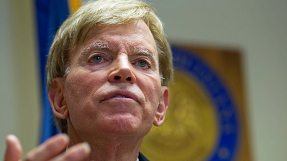Former Ku Klux Klan leader David Duke endorsed Donald Trump.