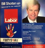 A campaign pamphlet from 2007. 