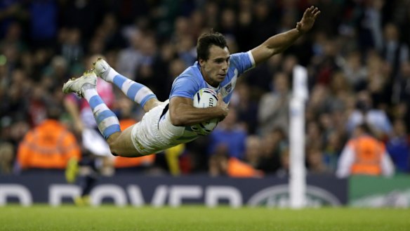 Argentina's Juan Imhoff added to Ireland's misery on at the Millennium Stadium on Sunday.