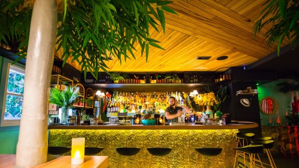 Tiki times: inside Palm Royale in Richmond.