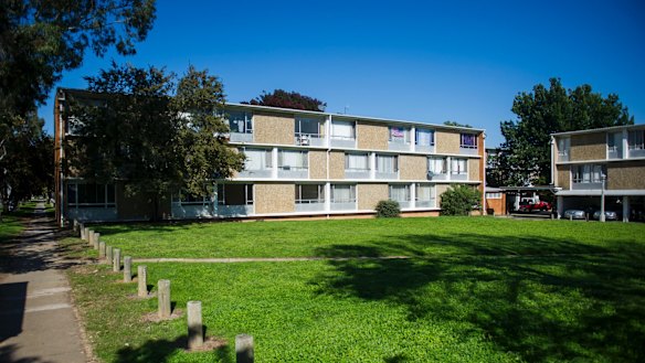 The Northbourne Flats, now slated for demolition, was one of the public housing estates maintained by Spotless.