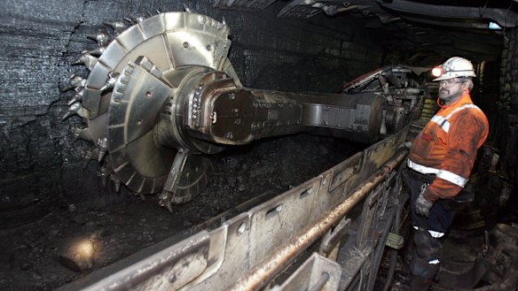 The Dendrobium underground coal mine in the Special Areas near the Illawarra.