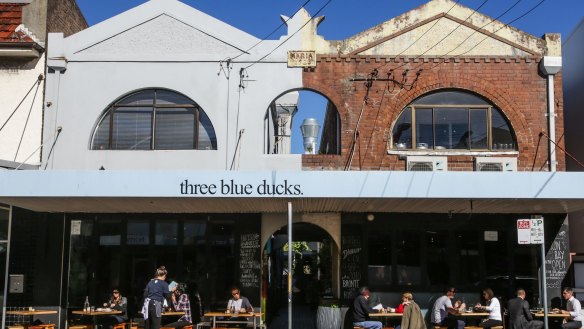 Three Blue Ducks helped put Bronte on the culinary map.