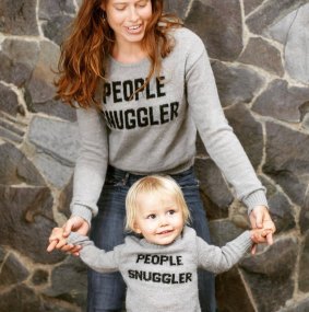 People Snugglers jumpers carry a message.