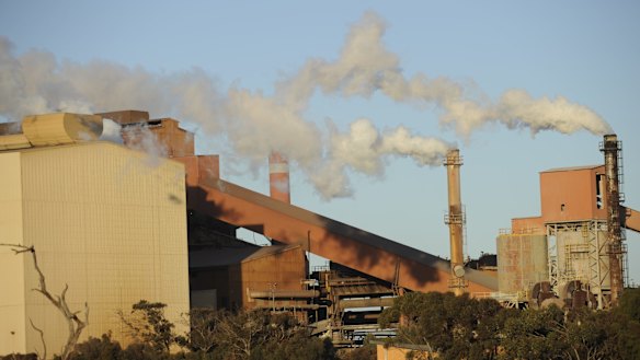 The Arrium plant in Whyalla: Jobs in South Australia and all across the country had been in jeopardy since the steel and mining company collapsed and entered voluntary administration last year.