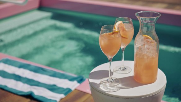 There'll be cocktails by the pool and tennis on the big at Arbory Afloat,
