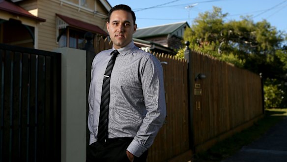 Brisbane man Andrew Edwards was hit with a bad credit rating after his income protection insurance delayed pay out but he eventually got it cleared. 