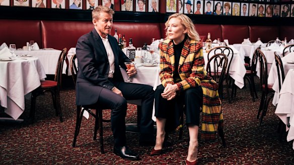 Richard Roxburgh and Cate Blanchett, who have appeared together on stage and screen for more than two decades, are kindred spirits, "both prepared to look like idiots", says Blanchett's husband, Andrew Upton.