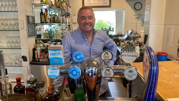 Richmond publican Jon de Fraga is looking for support beyond the state government grants. 