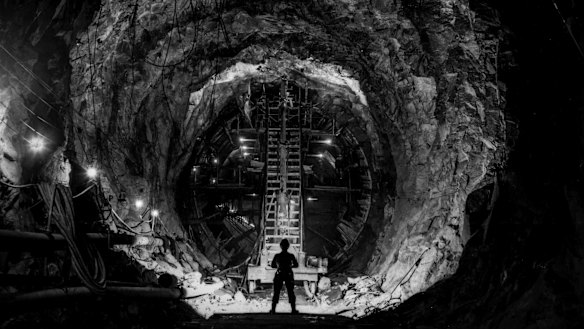 An expanded Snowy Mountains scheme would include a new series of tunnels. 