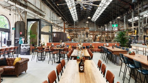 The massive new BrewDog venue at South Eveleigh can accommodate up to 900 people.