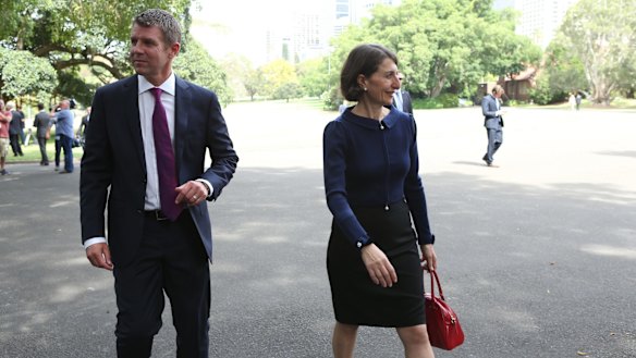 NSW Premier Mike Baird and Treasurer Gladys Berejiklian.