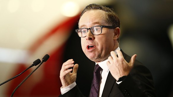 Qantas CEO Alan Joyce is confident the company's share price will continue to be strong. 