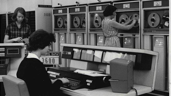 The results of the 1966 census were processed at the Bureau of Census and Statistics' computer installation in Canberra. 