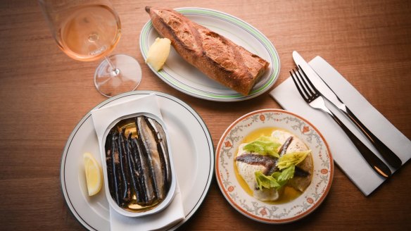 Wine-friendly snacks at Public Wine Shop.