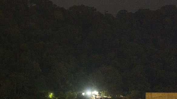 Tunggal Panaluan, the firing range on Nusakambangan where Myuran Sukumaran and Andrew Chan were executed.
