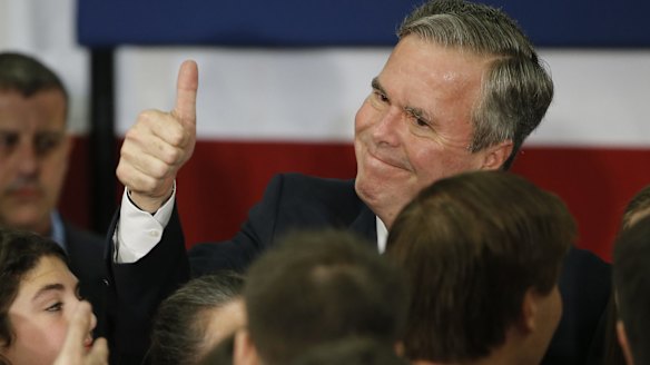 Bush never gained the confidence of the public, and once Trump pulled ahead he did not seem to have any answers.