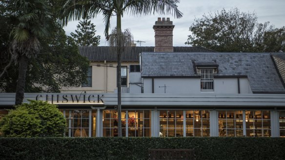 Chiswick restaurant in the Sydney suburb of Woollahra.