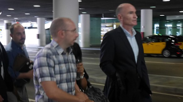 Family members arrive in Barcelona to search for seven-year-old, Julian Cadman. 