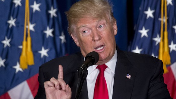 Donald Trump is the clear Republican front runner.