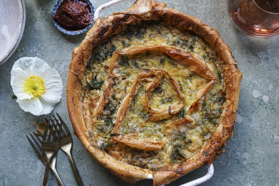 This spiral tart is a showstopper.