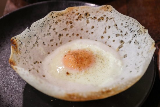 Crisp, yeasty, bowl-shaped egg hoppers.