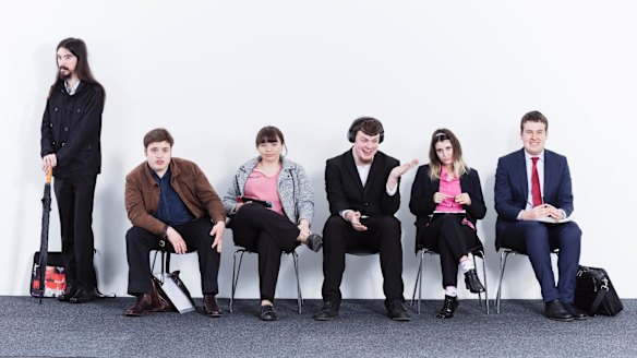 From left: Tim, Rohan, Jessica, Cain, Krystyna and Jonathan.