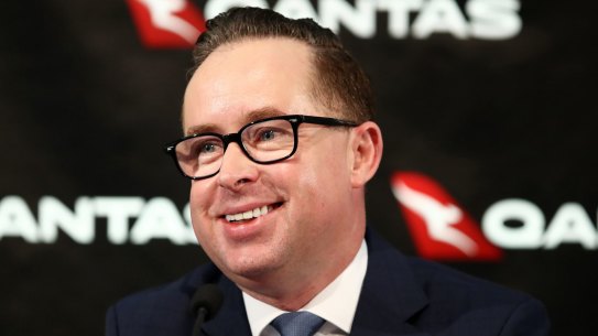 Pay bonanza: Qantas CEO Alan Joyce takes home close to $25 million.