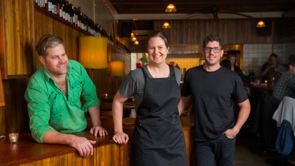 Simon Denman, chef Almay Jordaan and Marc Banytis.