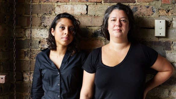 Lankan Filling Station co-owners Odette Overlunde (left) and O Tama Carey.