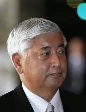 Shifting posture: Japanese Defence Minister Gen Nakatani.