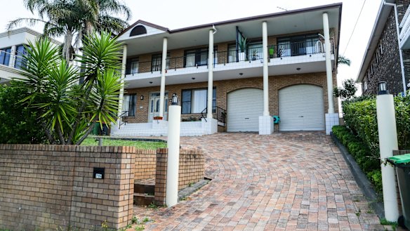 The Bankstown duplex to which Hazem El Masri's wife, Douah El-Cherif, moved.