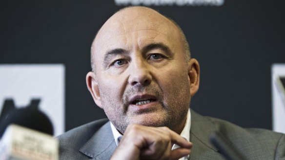 Woolworths Holdings and CEO Ian Moir have reported David Jones' sales growth has slipped.