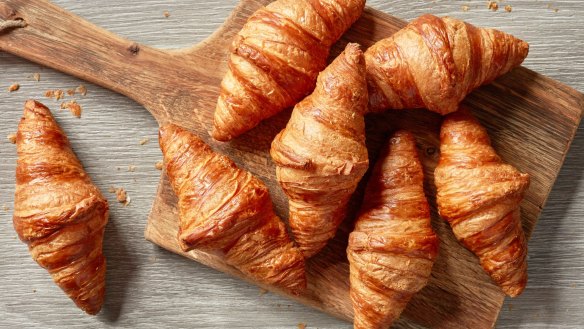 Flaky croissants stuffed with a sushi roll, aka the 'crossushi', do not actually exist.